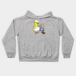 Hatched Easter Chicken Kids Hoodie